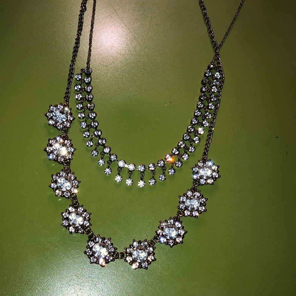 J. Crew Studded Statement Necklace